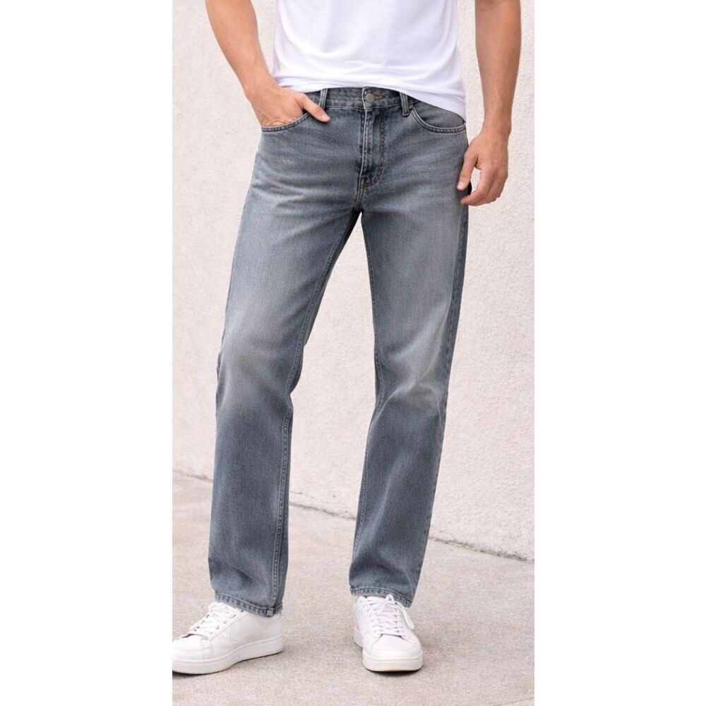 Levi’s Strauss signature flex denim 34x30 grey wash jeans